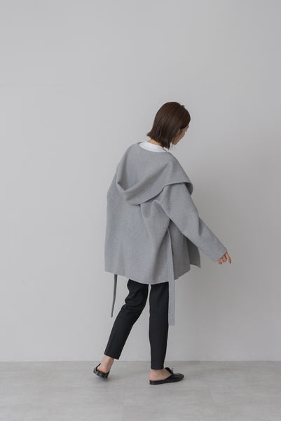 フーディーショートコート|HOODIE SHORT COAT