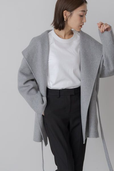 フーディーショートコート|HOODIE SHORT COAT