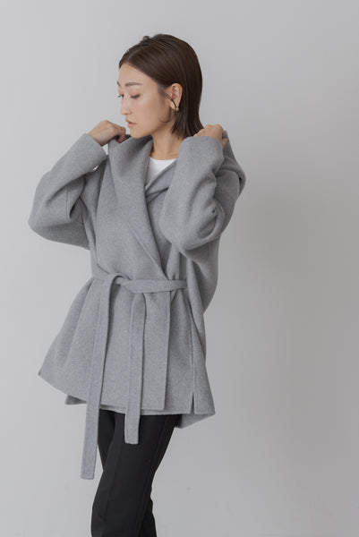 フーディーショートコート|HOODIE SHORT COAT