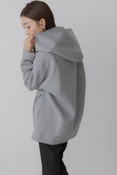 フーディーショートコート|HOODIE SHORT COAT