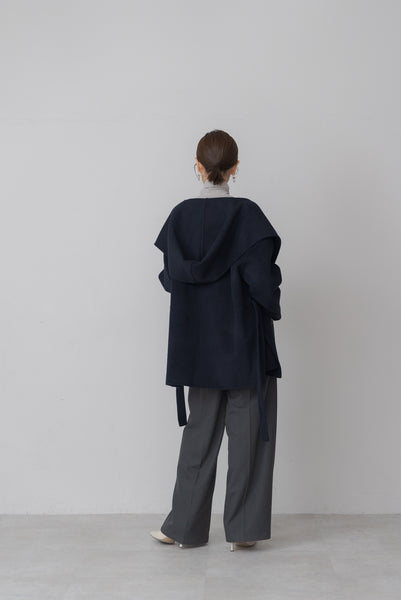 フーディーショートコート|HOODIE SHORT COAT