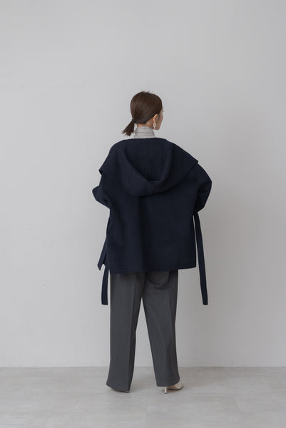 フーディーショートコート|HOODIE SHORT COAT