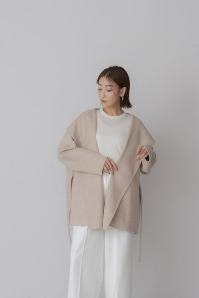 フーディーショートコート|HOODIE SHORT COAT