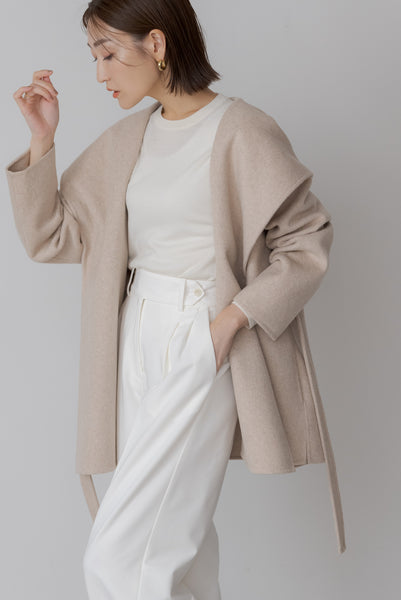 フーディーショートコート|HOODIE SHORT COAT