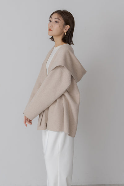 フーディーショートコート|HOODIE SHORT COAT