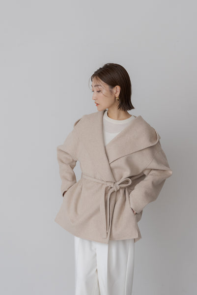 フーディーショートコート|HOODIE SHORT COAT