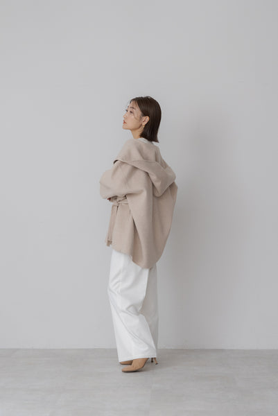 フーディーショートコート|HOODIE SHORT COAT