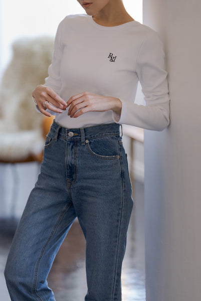 Rib cut and sew | RIB CUT AND SEW