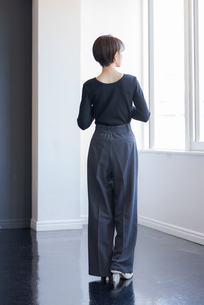 Rib cut and sew | RIB CUT AND SEW