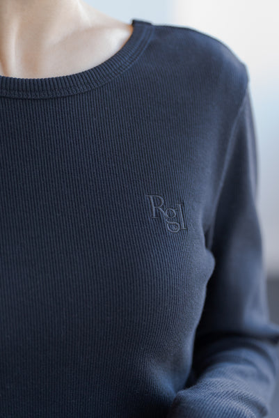 Rib cut and sew | RIB CUT AND SEW