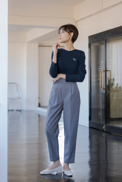 Rib cut and sew | RIB CUT AND SEW