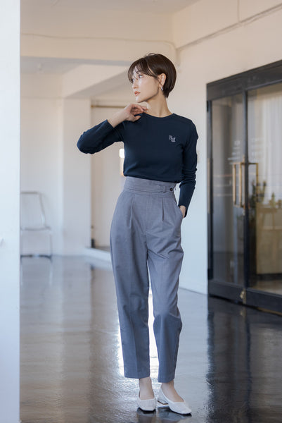 Rib cut and sew | RIB CUT AND SEW