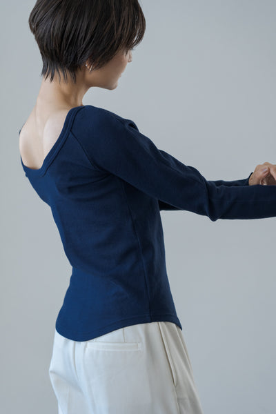 Slit sleeve long T-shirt | SLIT SLEEVE LONG TEE