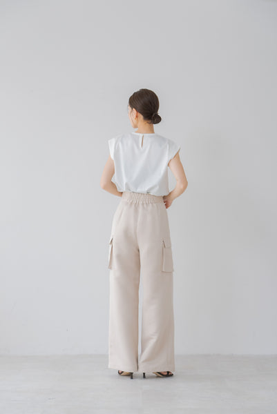 【5月31日(金)20:00〜 販売開始】サテンカーゴパンツ｜SATIN CARGO PANTS