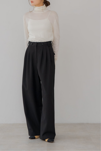【10月15日(水)20:00〜 販売開始】ウールタートルネックニット｜WOOL TURTLENECK KNIT