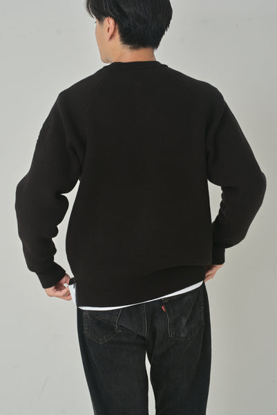 【10月29日(水)12:00〜 受注予約開始】サイドファスナーエンボスニット｜SIDE ZIPPER EMBOSSED KNIT