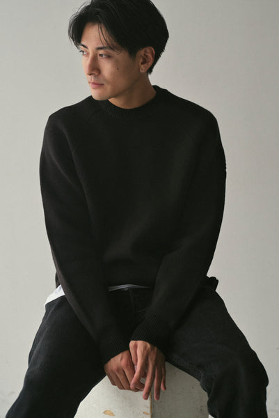【10月29日(水)12:00〜 受注予約開始】サイドファスナーエンボスニット｜SIDE ZIPPER EMBOSSED KNIT