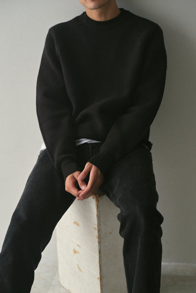 【10月29日(水)12:00〜 受注予約開始】サイドファスナーエンボスニット｜SIDE ZIPPER EMBOSSED KNIT
