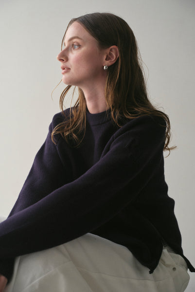 【10月29日(水)12:00〜 受注予約開始】サイドファスナーエンボスニット｜SIDE ZIPPER EMBOSSED KNIT