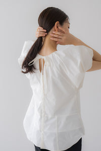 Back Ribbon Blouse バックリボンブラウス gypsohila バックリボンブラウス｜BACK RIBBON BLOUSEの通販｜regleam