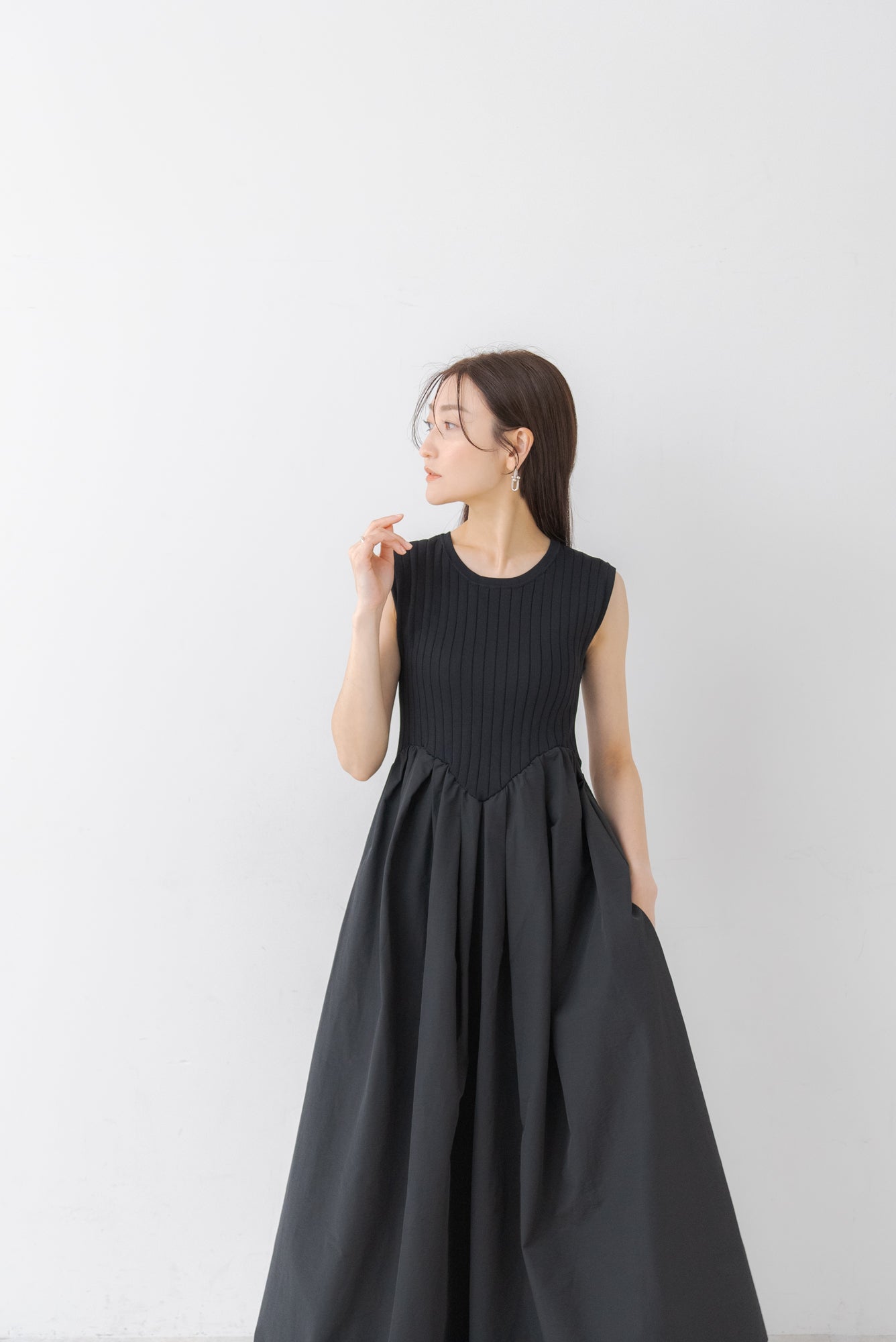ビッグカラーパフワンピース｜BIG COLOR PUFF DRESSの通販｜regleam