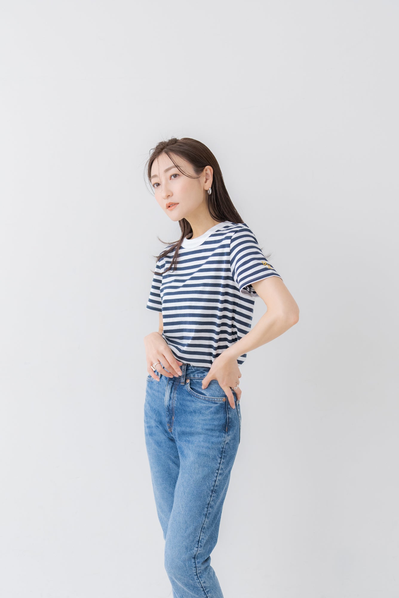 Rglロゴ入りボーダーTシャツ｜RgL LOGO BORDER SHORT SLEEVE TEEの通販｜regleam