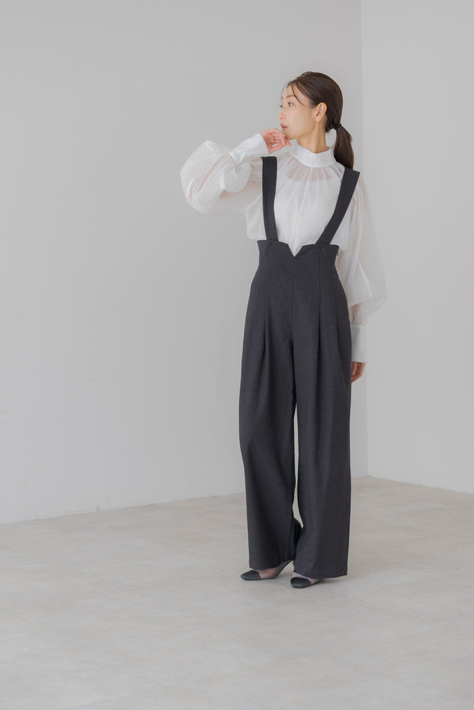 ハイウェスト2WAYサロペット｜HIGH WAIST 2WAY OVERALLS