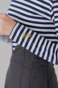 リグリーム　regleam ボーダー　ロンT ロゴ入りボーダーロンT｜RgL LOGO BORDER LONG TEEの通販｜regleam