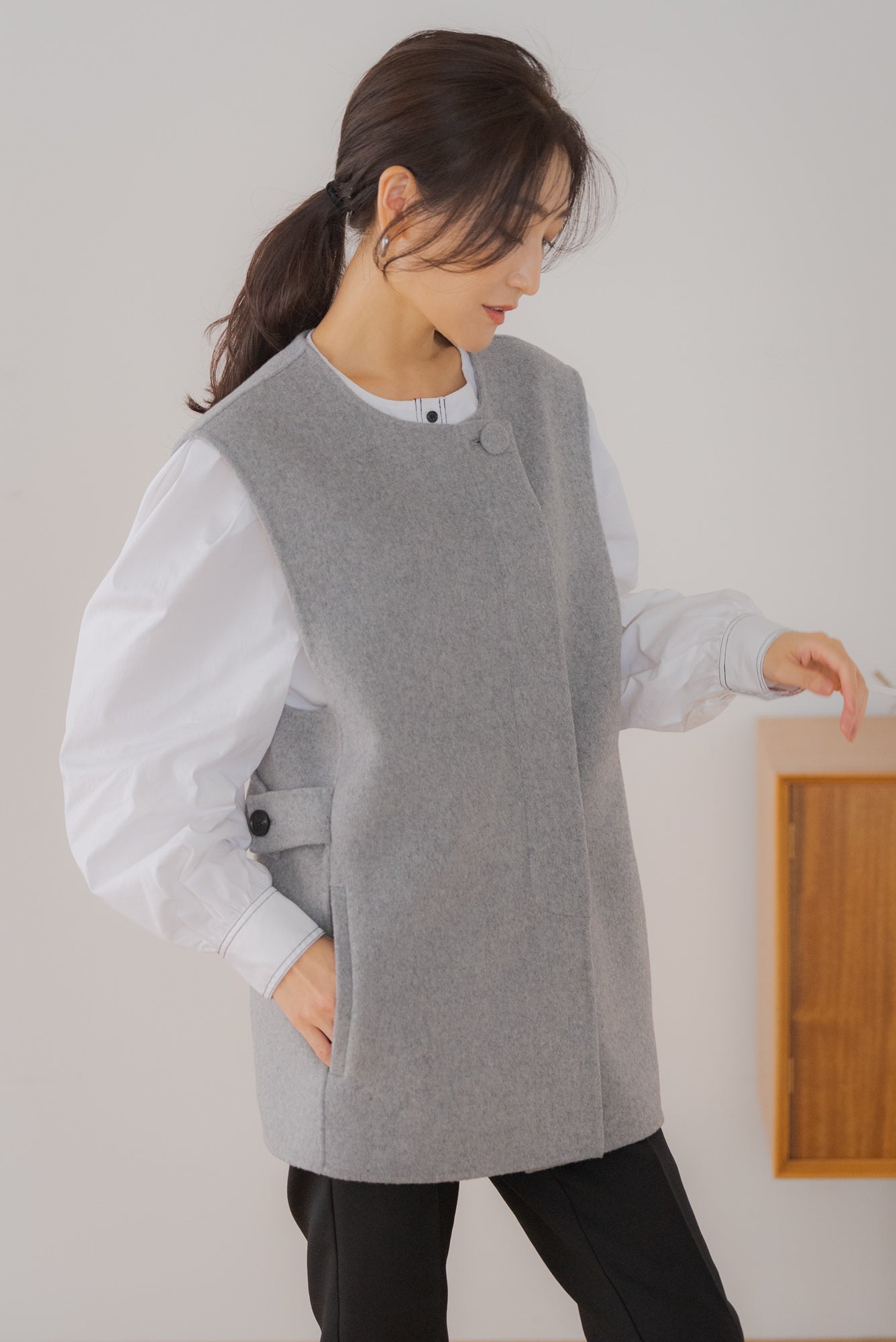 売り切り価格　リグリーム　ウールベスト ウールベスト｜WOOL VESTの通販｜regleam