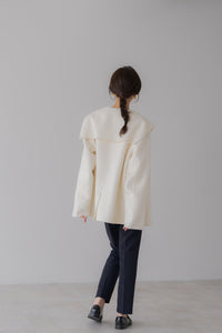 現行品✨regleam レグリーム セーラーショートコート オフホワイト 美品 セーラーコート｜SAILOR COATの通販｜regleam