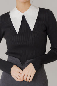 襟付リブニット｜WITH COLLAR RIB KNITの通販｜regleam