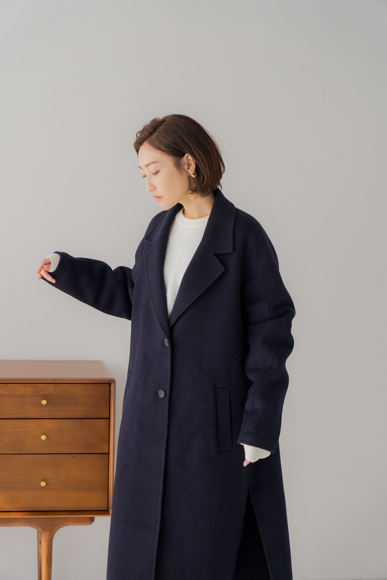 ウールリバーロングコート｜WOOL REVER LONG COATの通販｜regleam