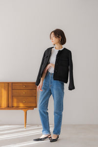 フリンジツイードジャケット｜FRINGE TWEED JACKETの通販｜regleam