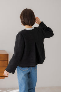 フリンジツイードジャケット｜FRINGE TWEED JACKETの通販｜regleam