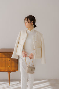 フリンジツイードジャケット｜FRINGE TWEED JACKETの通販｜regleam