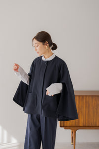 regleam ネイビー ポンチョ・ケープコート ポンチョコート｜PONCHO COATの通販｜regleam
