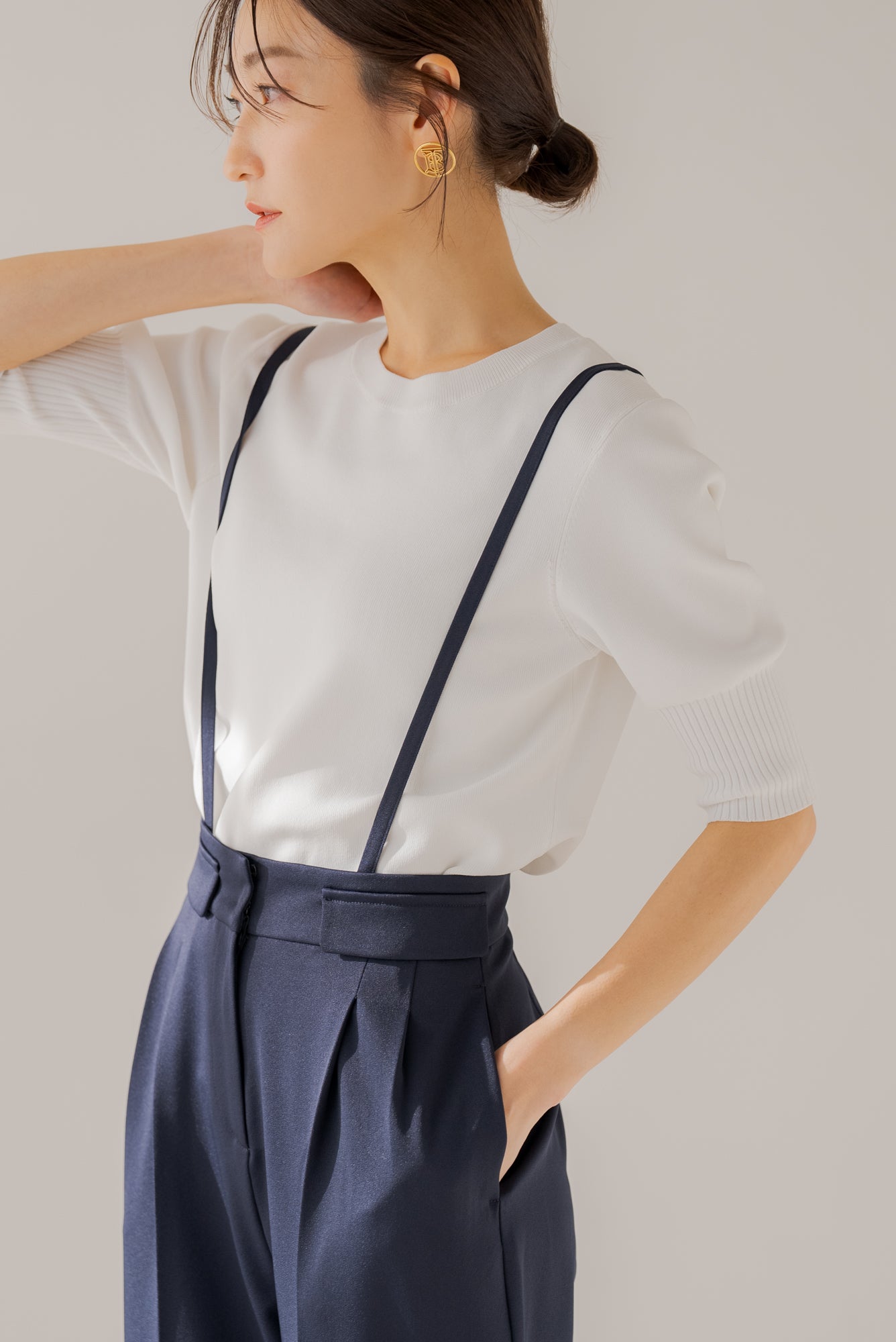 ストラップ2WAYワイドパンツ｜STRAP 2WAY WIDE PANTSの通販｜regleam