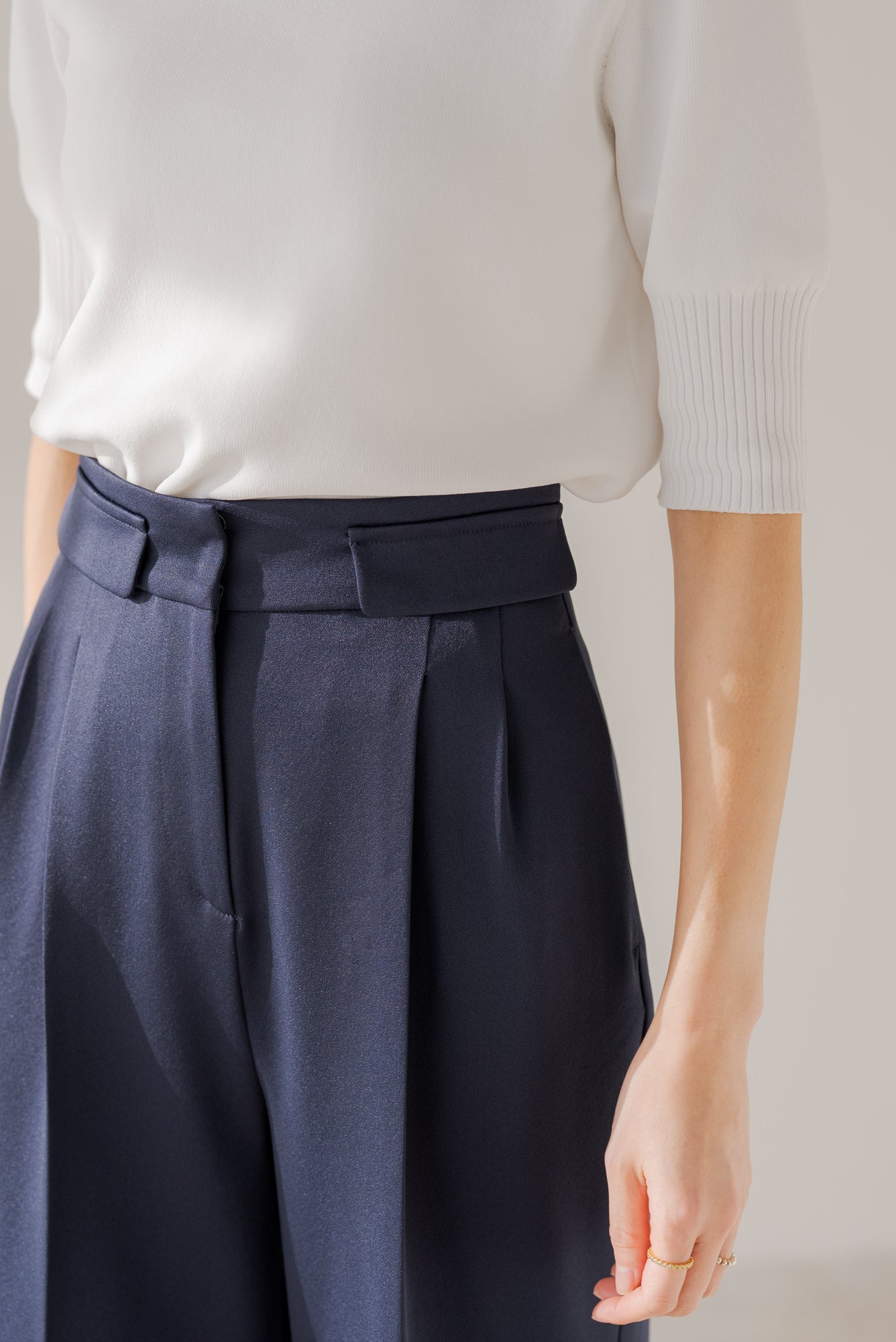 regleam ストラップ2WAYワイドパンツ M black ストラップ2WAYワイドパンツ｜STRAP 2WAY WIDE PANTSの通販｜regleam