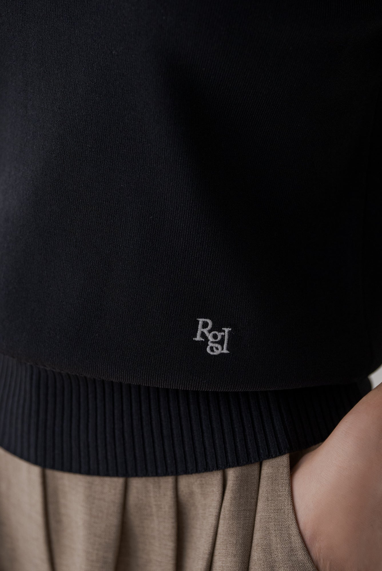 ロゴ入り半袖ニット｜LOGO SHORT SLEEVE KNITの通販｜regleam