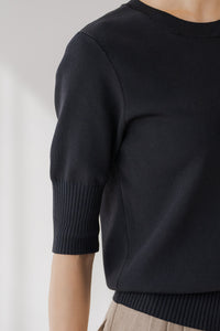ロゴ入り半袖ニット｜LOGO SHORT SLEEVE KNITの通販｜regleam