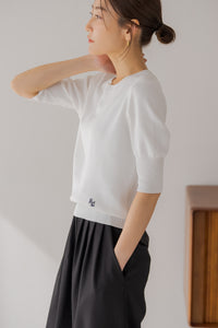 ロゴ入り半袖ニット｜LOGO SHORT SLEEVE KNITの通販｜regleam