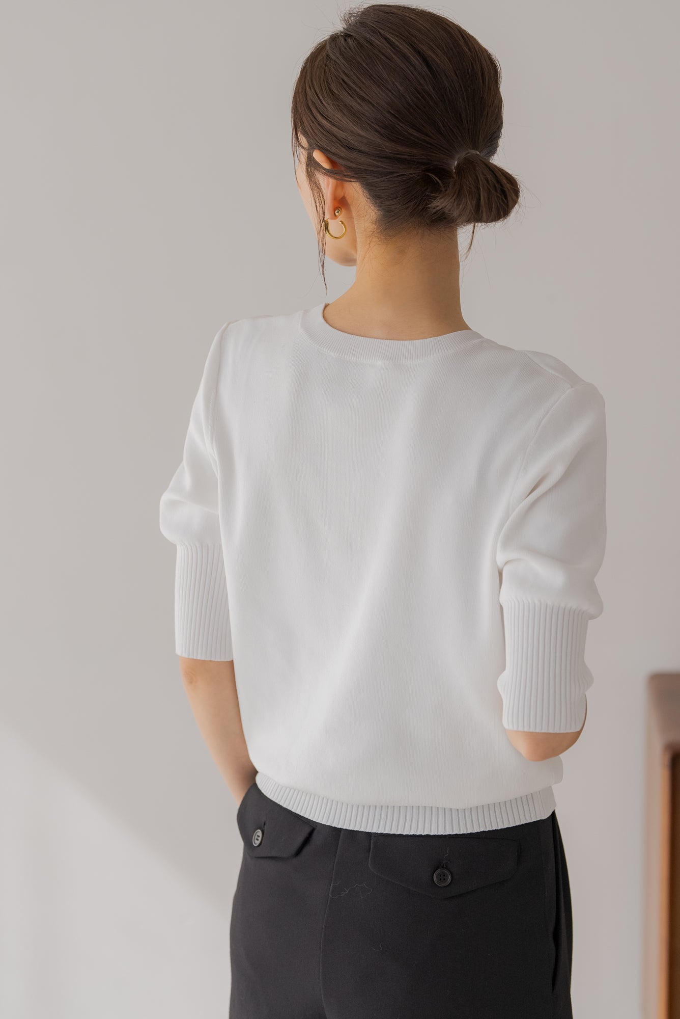 ロゴ入り半袖ニット｜LOGO SHORT SLEEVE KNITの通販｜regleam