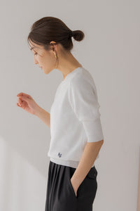 ロゴ入り半袖ニット｜LOGO SHORT SLEEVE KNITの通販｜regleam
