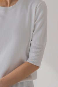 ロゴ入り半袖ニット｜LOGO SHORT SLEEVE KNITの通販｜regleam