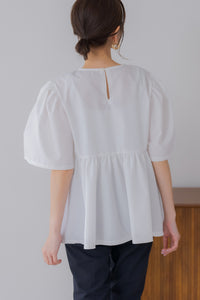 ぺプラムギャザーブラウス｜PEPLUM GATHERED BLOUSEの通販｜regleam