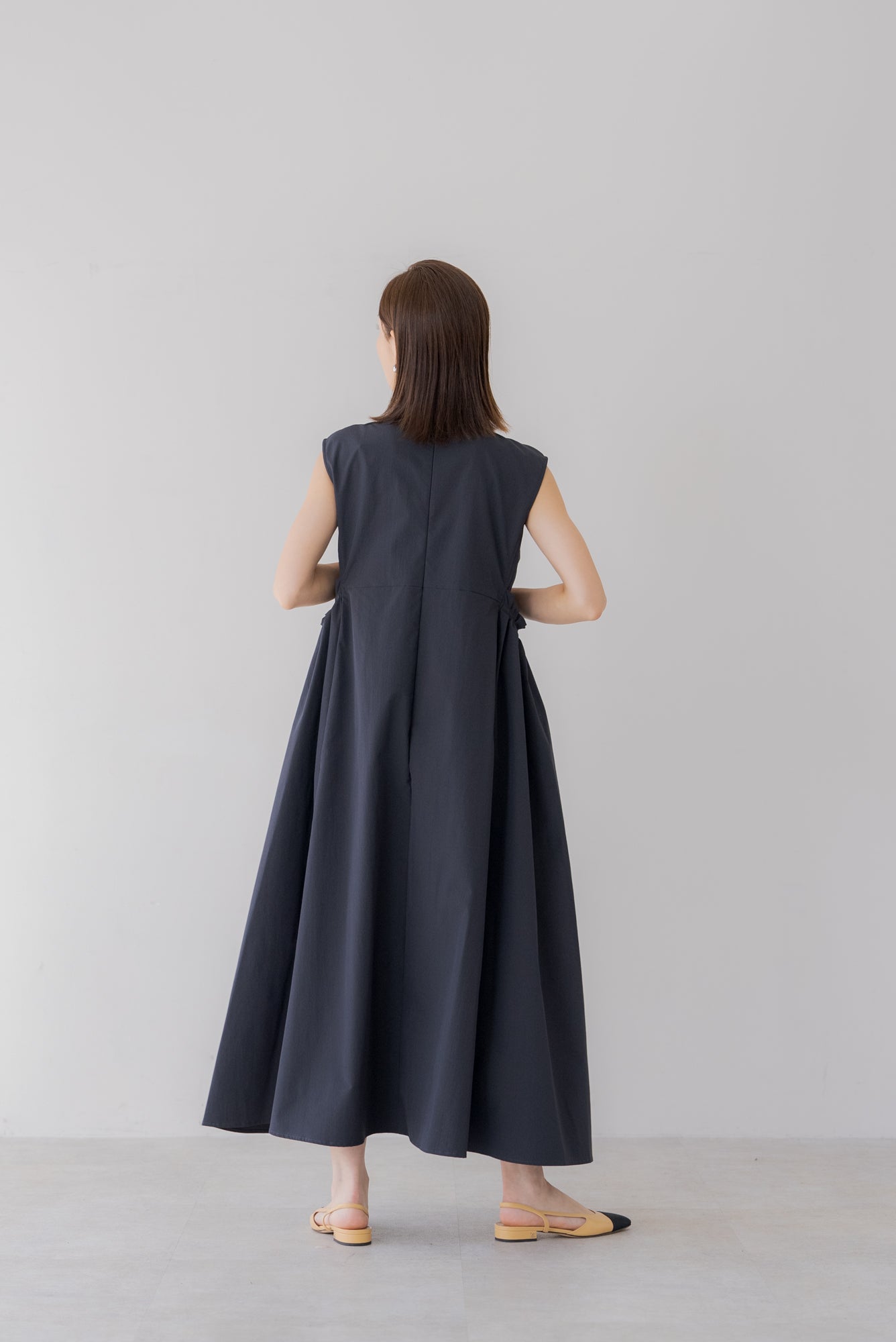 ギャザーポケットワンピース｜GATHERED POCKET DRESSの通販｜regleam