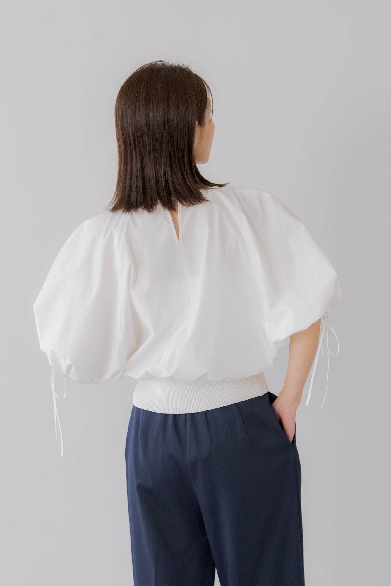 リグリーム♡ドルマンリボンブラウス美品 リグリーム♡ドルマンリボンブラウス美品 ブラウスの通販｜regleam