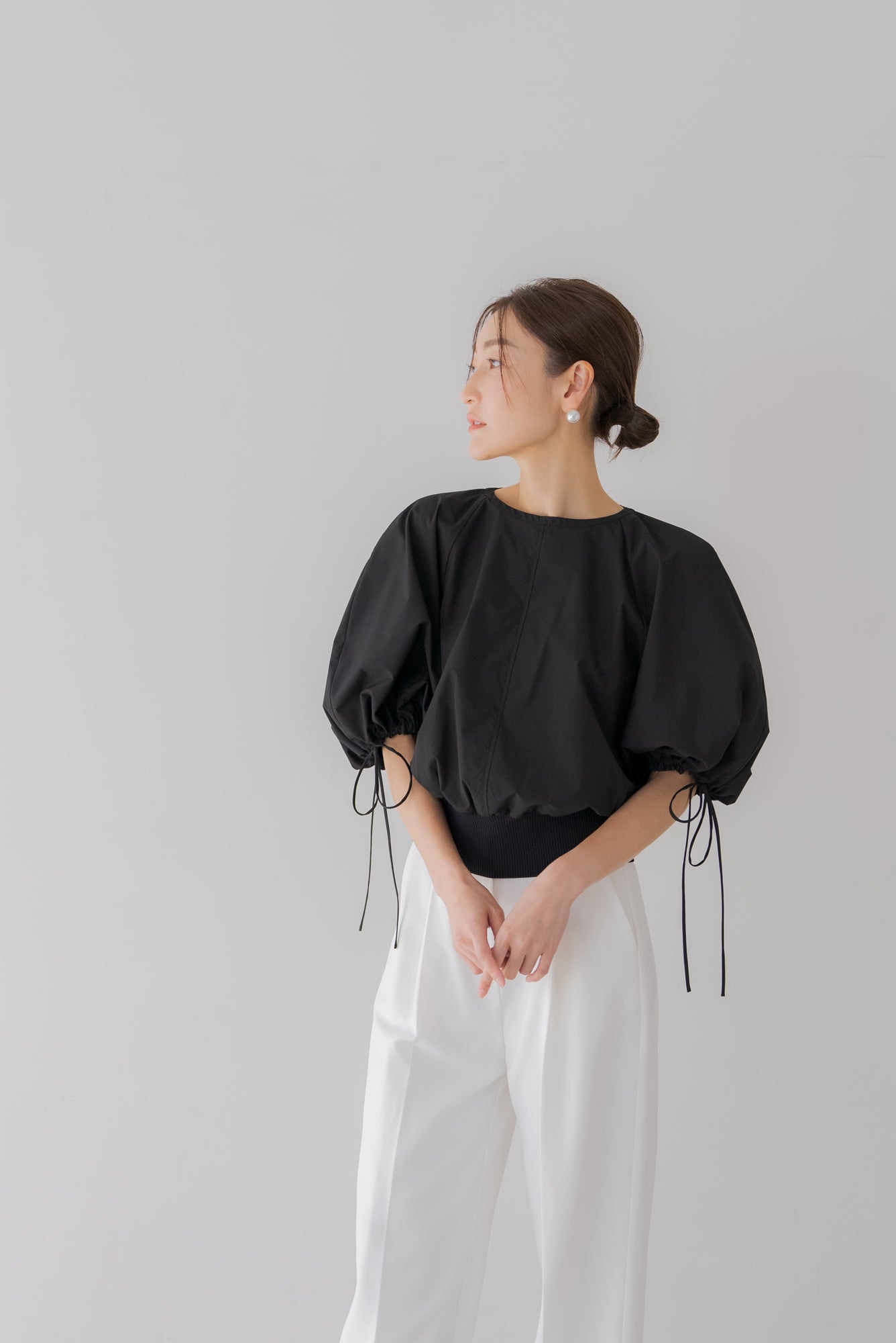 ドルマンリボンブラウス｜DOLMAN RIBBON BLOUSEの通販｜regleam