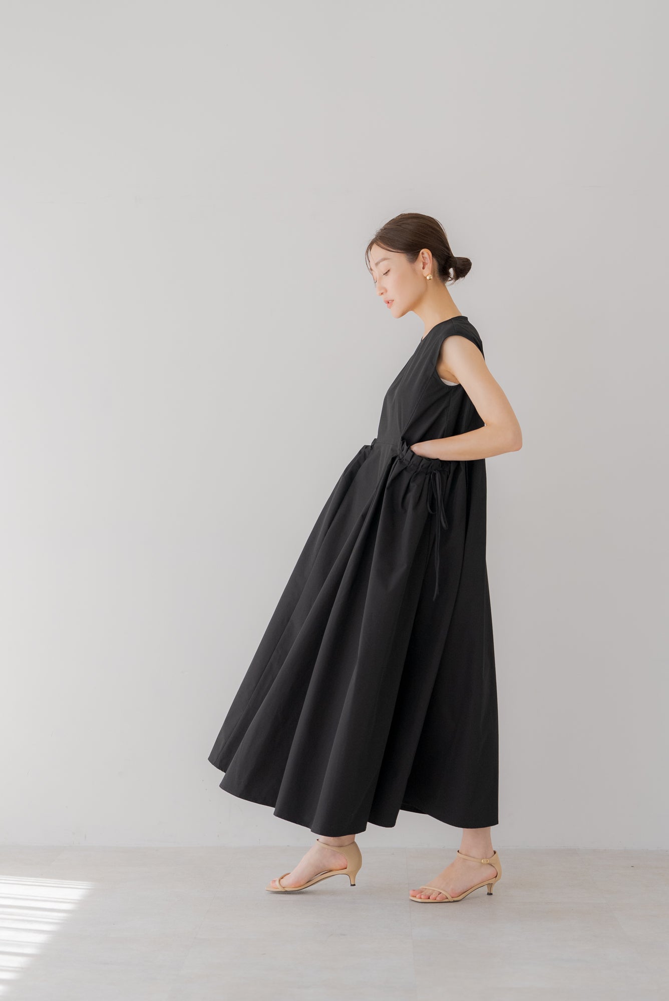 ギャザーポケットワンピース｜GATHERED POCKET DRESSの通販｜regleam