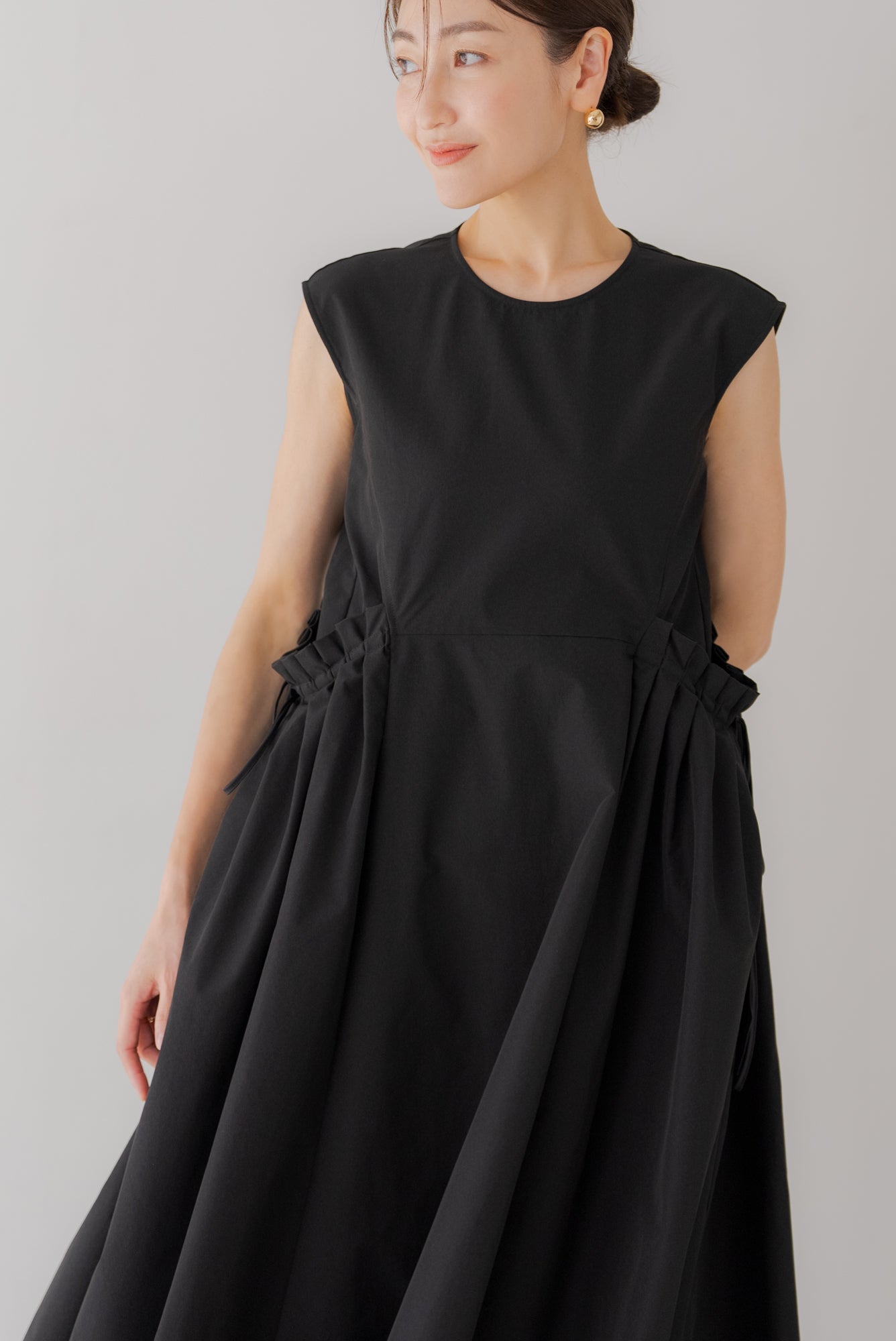 ギャザーポケットワンピース｜GATHERED POCKET DRESSの通販｜regleam